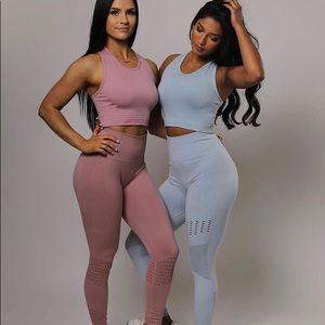 Baby blue Jed north leggings